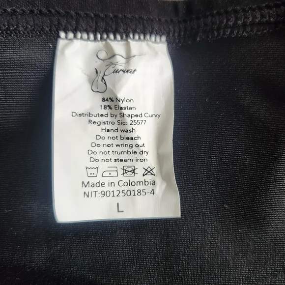 Silhouette Waist Cincher Black Size Large (Fits Like A Medium) - Picture 5 of 5